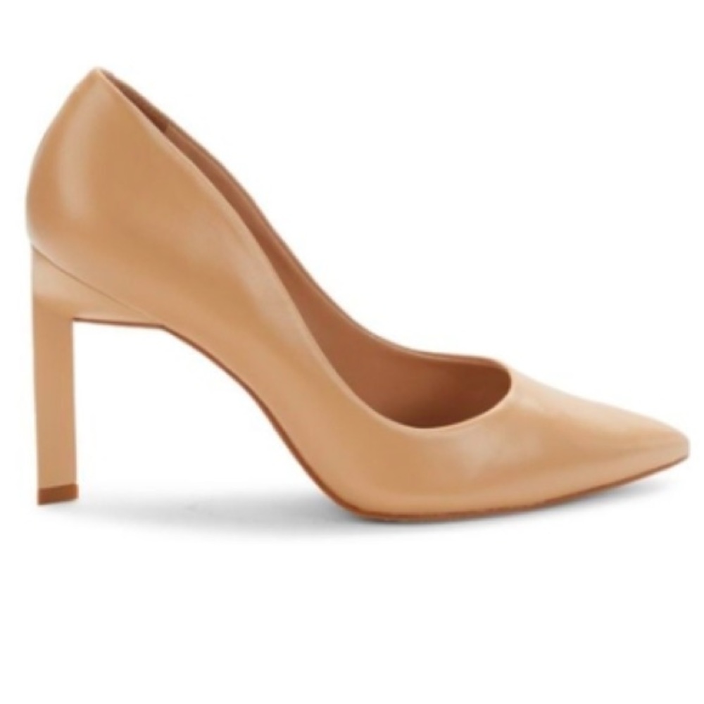 Saks Fifth Avenue Elegant Tan Women's Pumps